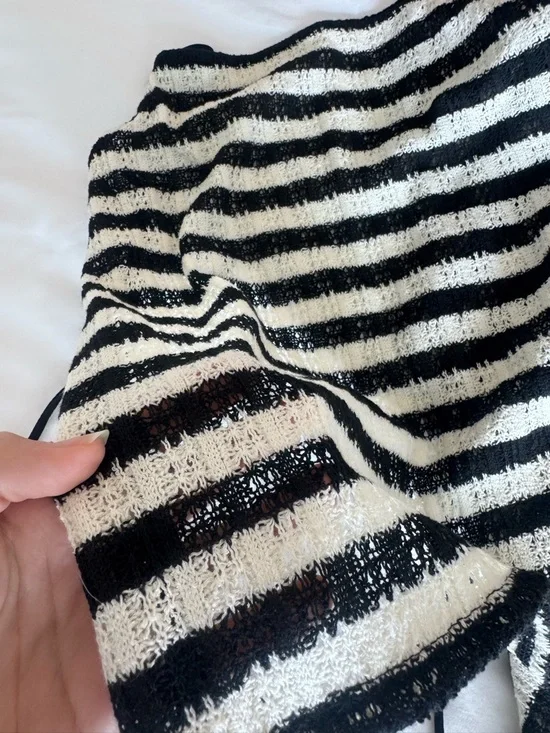 Mango Black and White Striped Tank & Maxi Set - Picture 6 of 6